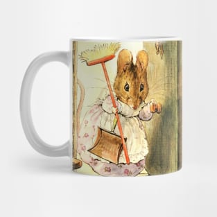 “Mrs Mouse Sweeps the Dollhouse” by Beatrix Potter Mug